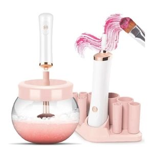 Makeup brush cleaner & dryer machine